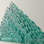 Artificial Nature-Moutain - Glass, Mirror - 40x8x18 in. - 2011